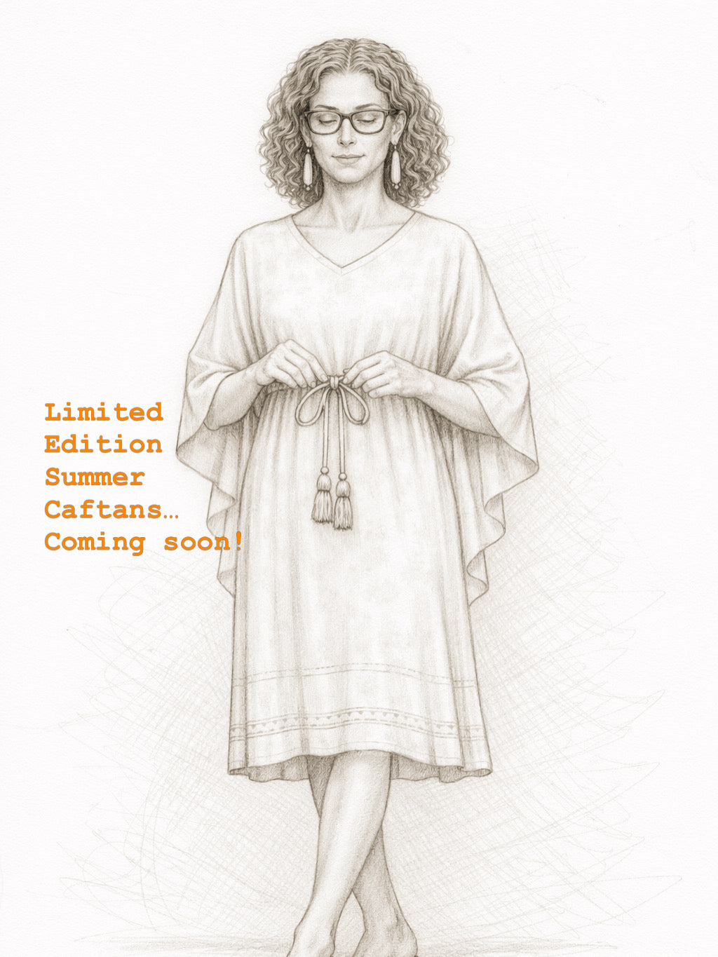 Limited Edition Caftans --- coming July 1st