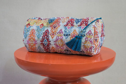 Quilted Toiletry/Cosmetic Bag