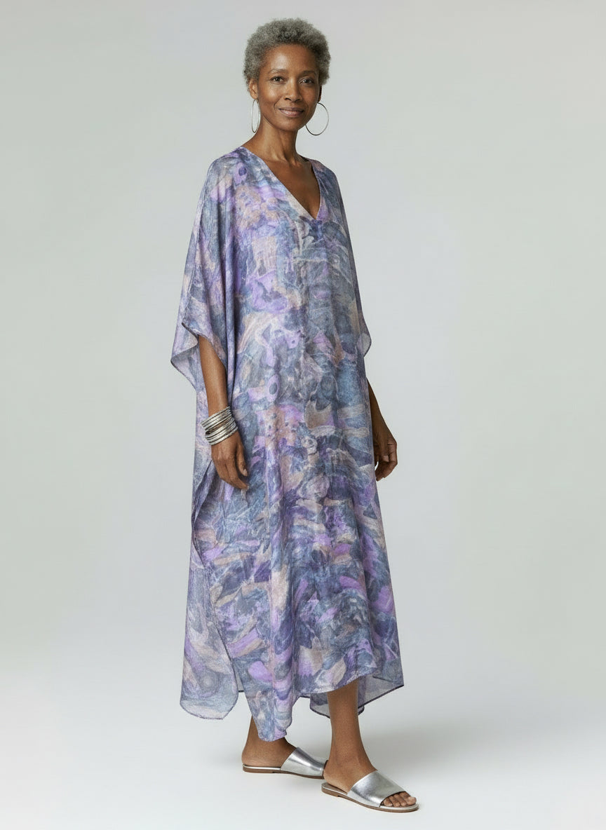 Silk Saree Long Caftan