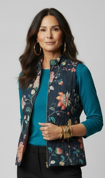 Cotton Quilted Vest