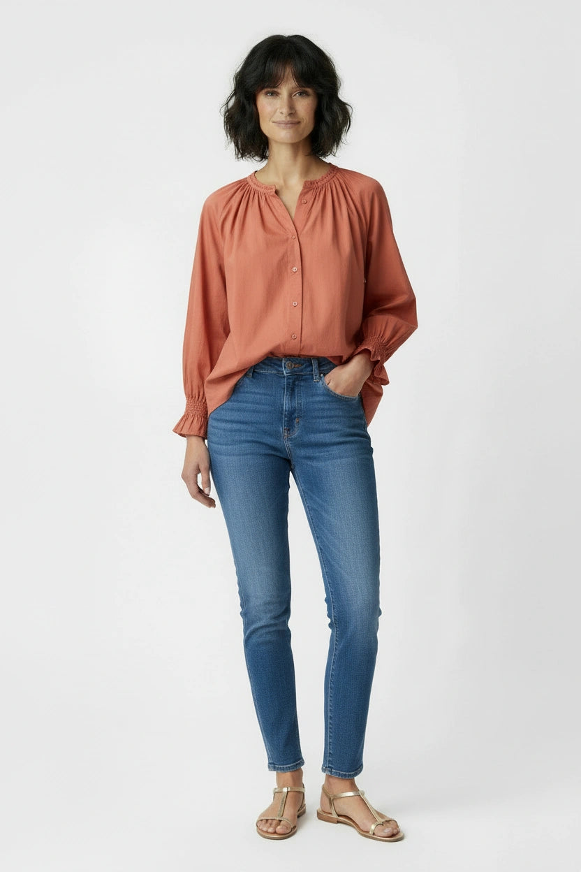 Cotton Poplin Shirt