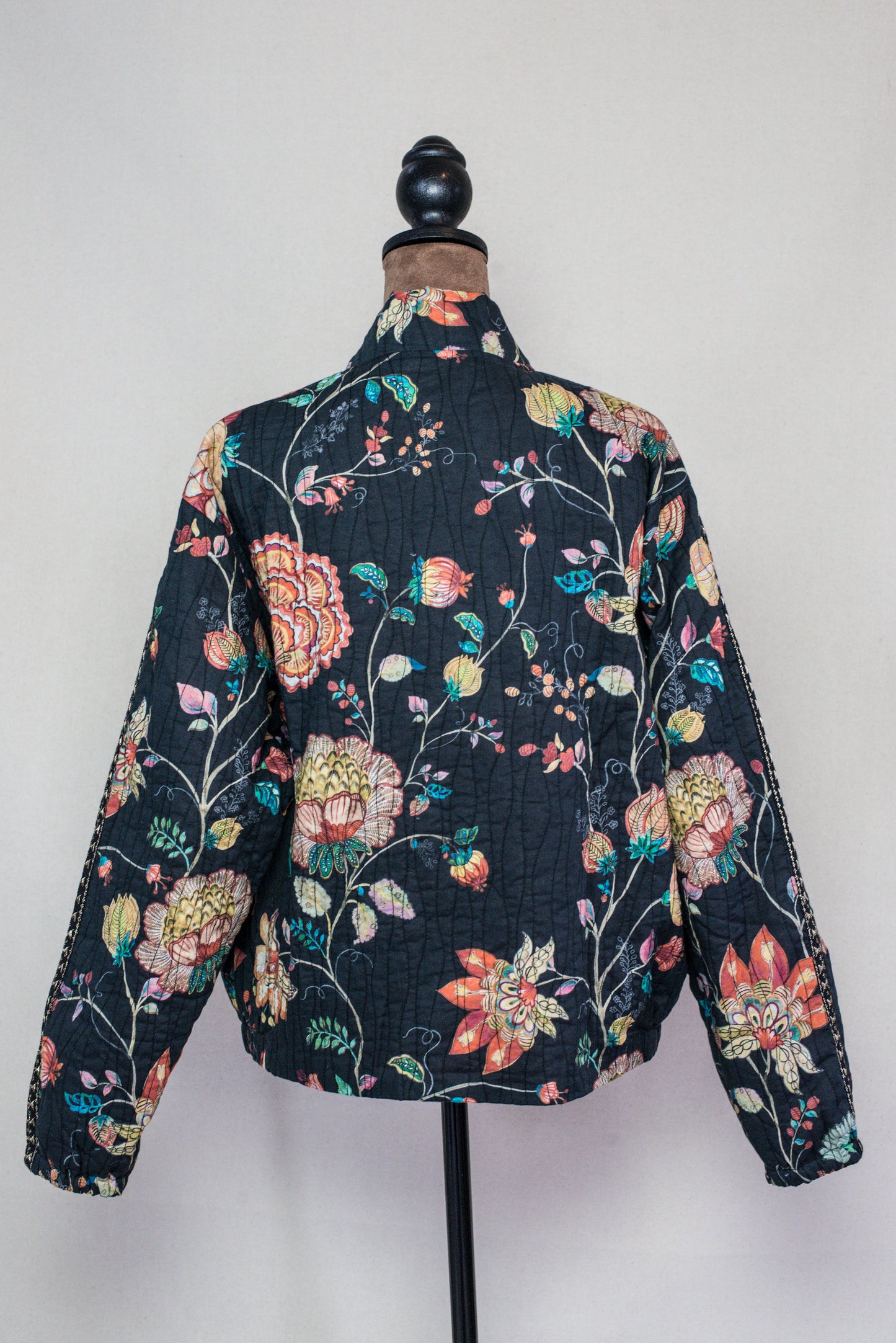 Quilted Bomber Jacket